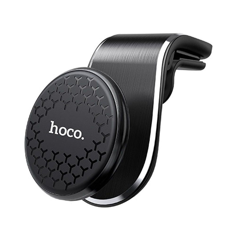 Suport Auto Magnetic Grila Ventilatie - Hoco - Black - mag-genius-accesorii