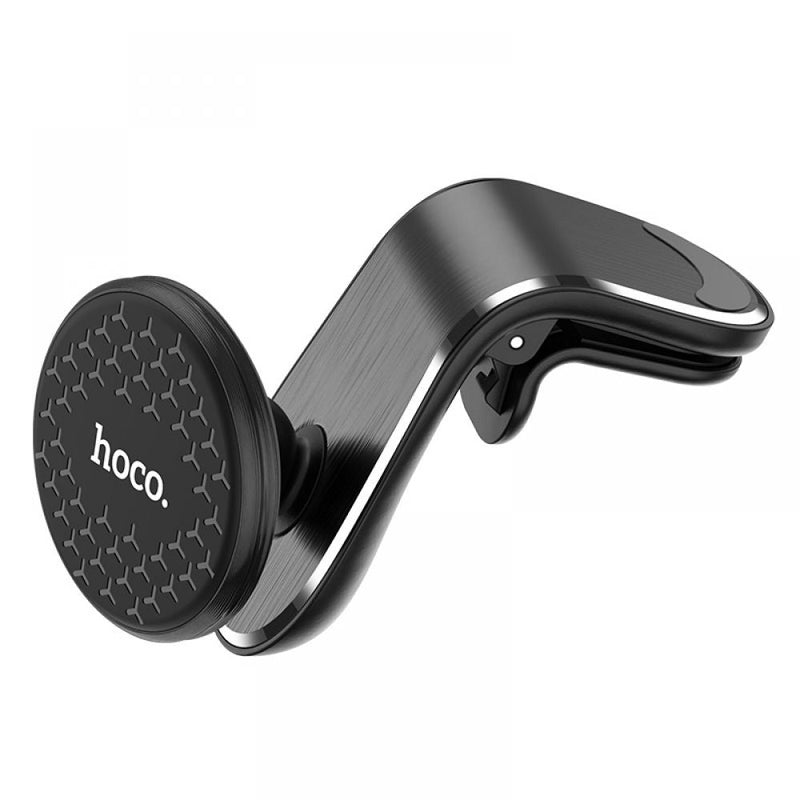 Suport Auto Magnetic Grila Ventilatie - Hoco - Black - mag-genius-accesorii