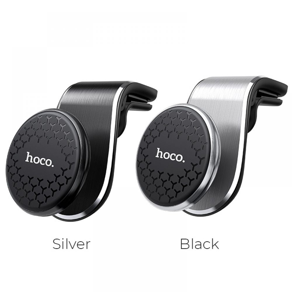 Suport Auto Magnetic Grila Ventilatie - Hoco - Black - mag-genius-accesorii