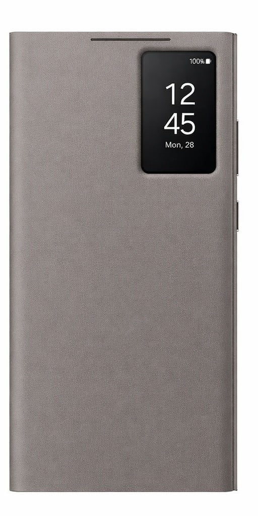 Husa Samsung Galaxy S24 Ultra Smart View Wallet,Taupe