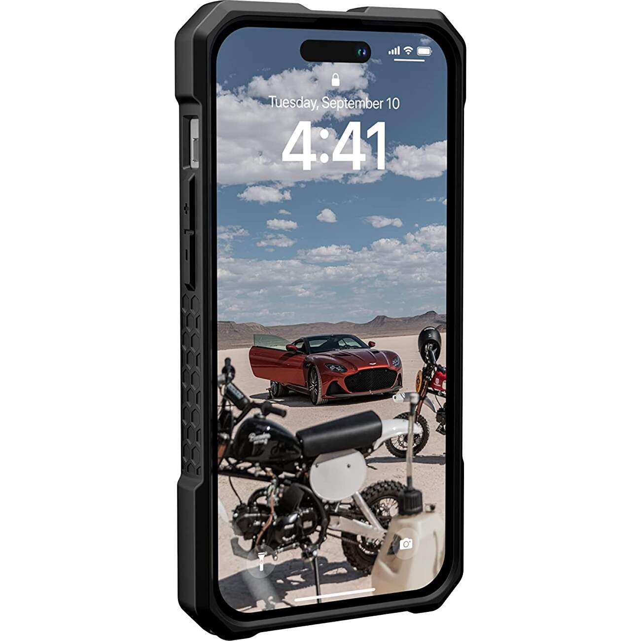 Husa iPhone 14 Pro Gri - UAG Monarch Pro MagSafe Carbon Fiber