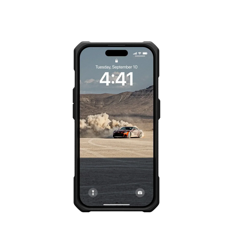 Husa iPhone 15 Plus Black - UAG Monarch Pro MagSafe Carbon Fiber